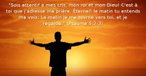 Image accompagnant le texte du verset biblique